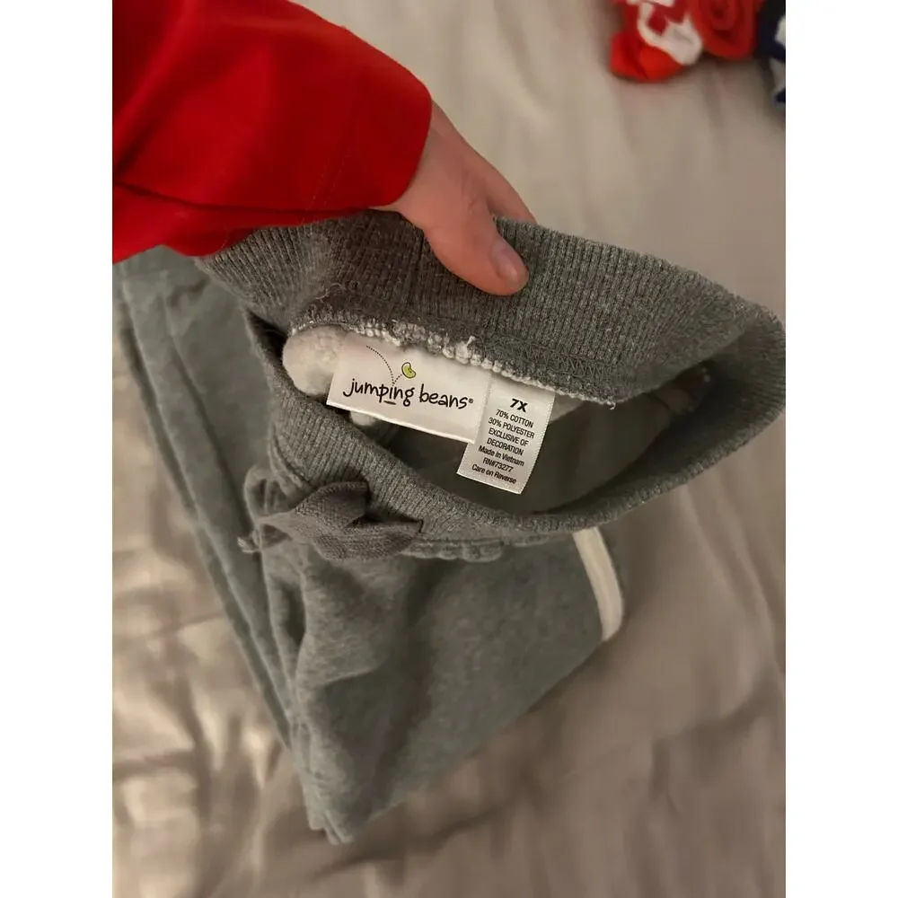 Jumping Beans grey sweatpants size 7